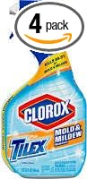 Tilex, Mold and Mildew Remover Spray - 32 oz (Pack of 4)