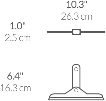 simplehuman Fold Away Squeegee, Stainless Steel