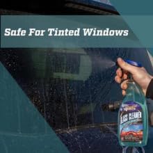 Gliptone Glass Cleaner Kit, Streak-Free Shine, Ammonia-Free, Quick Drying, Includes Glass Cleaner, Glipscrub Sponges & Softouch Waffle Microfiber Towels, Safe on Tint & Hard Surfaces