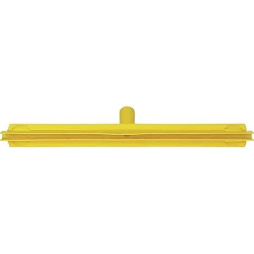 Vikan 77136 Squeegee,Ultra Hygiene,Dbl Blade,20",PP/RB,YL