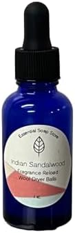 Fragrance Reload Drops for Wool Dryer Balls 1 oz. (Indian Sandalwood)
