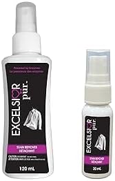Excelsior Pür 7.5x Concentrated Laundry Detergent, 2.4 L (200 Loads), Fragrance Free/Unscented, Odor Control, Eco-Dispenser + Stain Remover, HE Compatible