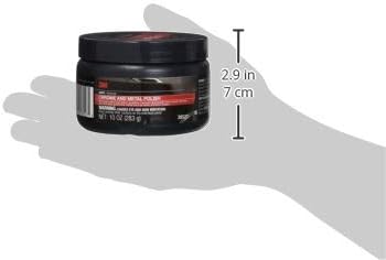 3M 39527 Chrome and Metal Polish - 10 oz. - Case of 6