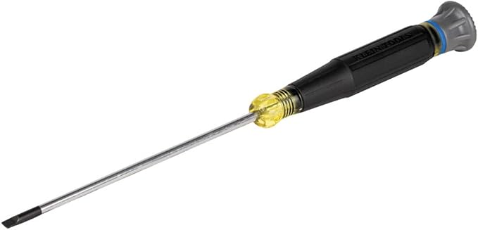 Klein Tools 85615 Mini Precision Screwdriver Set, 4-Piece Phillips and Slotted Set, Ideal for Electronics, Small Appliances, Terminal Blocks