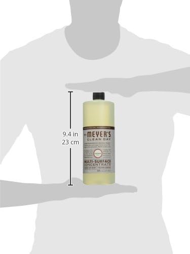 MRS. MEYER'S CLEAN DAY Multi-Surface Cleaner Concentrate, Use to Clean Floors, Tile, Counters, Lavender, 32 fl. oz (Pack of 2)
