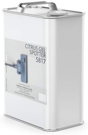 Citrus Gel Spotter 5817 - Multi-Surface Carpet Stain Remover and Spot Cleaner Treatment - Residential and Commercial Use - For Heavy-Duty Stain Cleaning - Pro Grade (Quart)