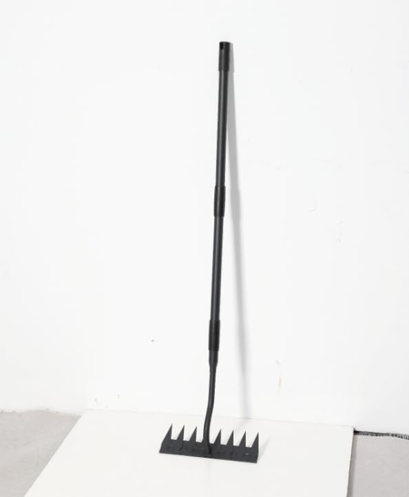 Manual Weeder Tool, 56" Weed Puller Tool with Sharp Blade, 11" Wide Heavy Duty Stand Weed Remover Gardening Hand Tool for Lawn, Yard, Patio and Backyard, Weeding Loosening Soil