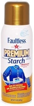 Faultless Premium Spray Starch 15 oz Cans (Pack of 2)
