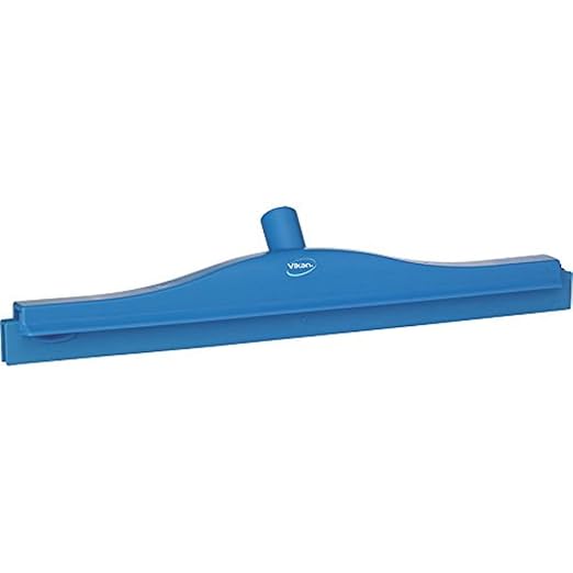 Vikan 77133 Squeegee,Ultra Hygiene,Dbl Blade,20",PP/RB,BL