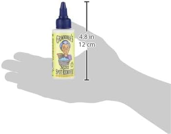 Grandma's Secret Spot Remover - Chlorine, Bleach and Toxin-Free Fabric Stain Remover for Clothes - Removes Oil, Paint, Blood and Pet Stains – 2 Ounce, 6 Pack
