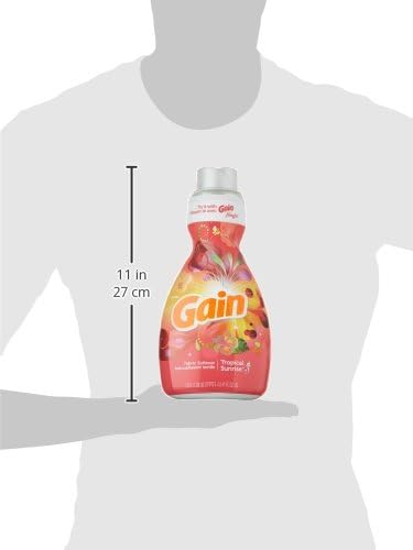 Gain Tropical Sunrise Liquid Fabric Enhancer, 41 oz