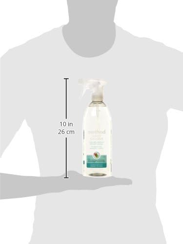 Method Daily Shower Cleaner Spray, & Spray and Walk Away, Eucalyptus Mint Scent, 28 Fl Oz, (Pack of 8), Packaging May Vary
