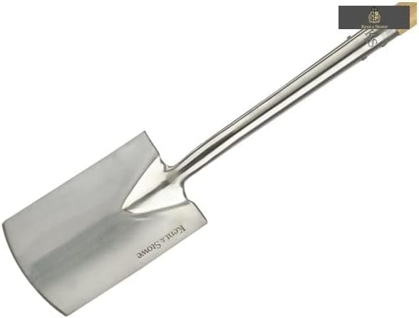 Kent & Stowe Stainless Steel Border Spade 100% FSC