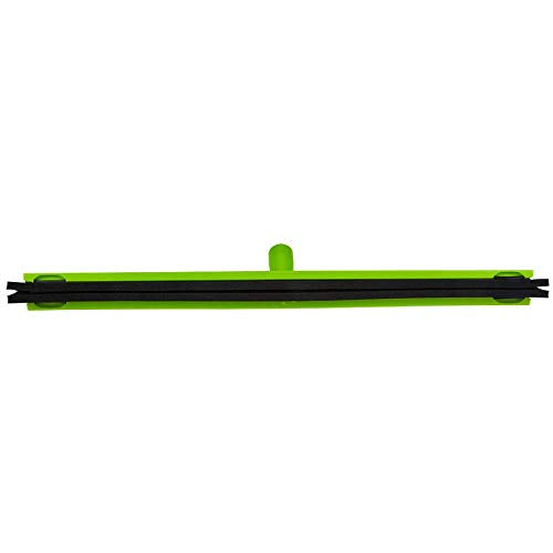 Vikan 775477 Squeegee,Fixed Head,Floor,24",PP/RB,Lime