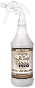 Simple Green SMP0505032 32 oz Pro Hard Lemon Verbena Scent Floor Cleaner Spray Bottle - Set of 12