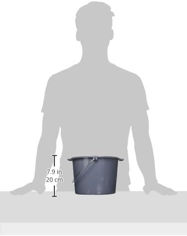 Medline Commode Bucket with Lid and Handle Case