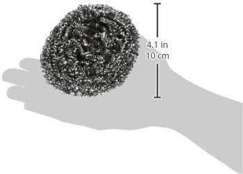 Winco Stainless Steel Scouring Sponge, 50gm