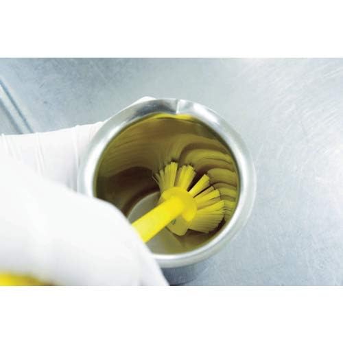 Vikan 42376 Brush,Dish,Scraping Edge,Med,11",PP/PBT,Yellow