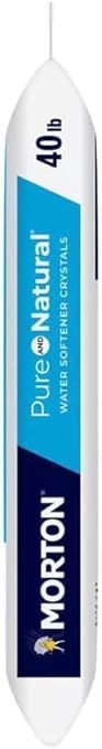 (3 PK) Morton Water Softener Salt Crystals, Pure and Natural 4 in 1, 40 pounds
