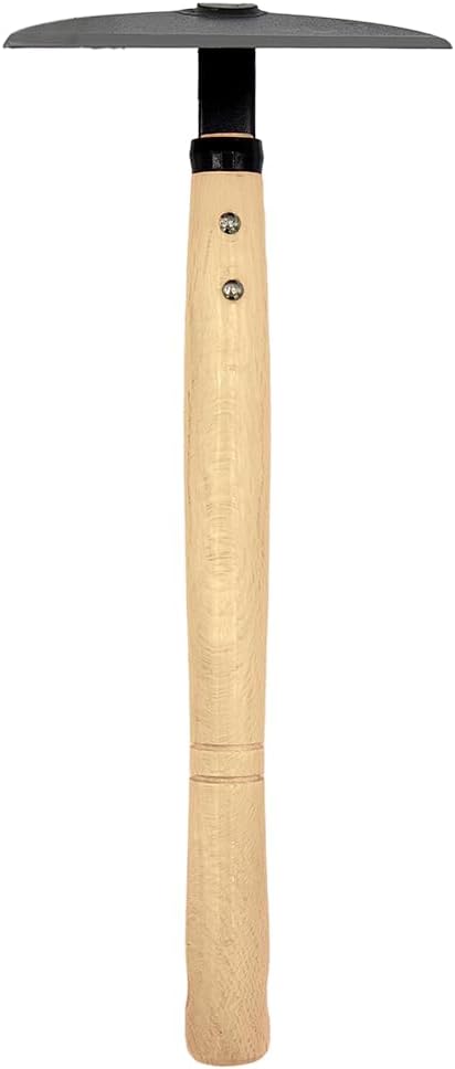 Zenport J6-14 Kusa-Kaki Half Moon Hoe, 5 Inch Blades, Beige - 3 Pack