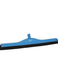 Vikan 77553 Squeegee,Fixed Head,Floor,28",PP/RB,Blue