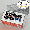 PUMIE, Set of 3, Jumbo Scouring Brick, Hand Safe, 5.75" x 2.75" x 2.75", Pack of 3