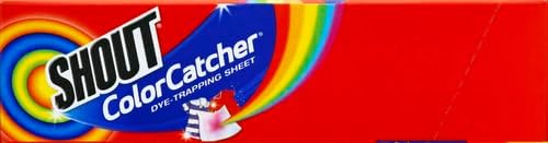 Shout Color Catcher Sheets for Laundry, Allow Mixed Washes, Prevent Color Runs and Maintain Original Clothing, 24 Count (Pack of 2)