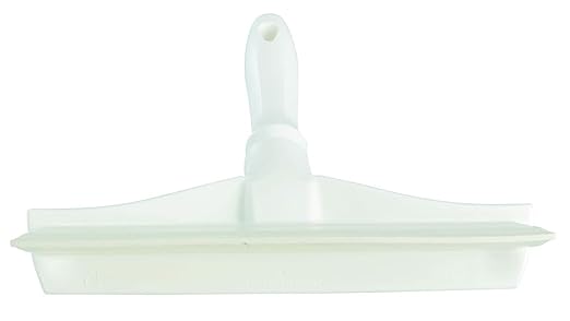 Vikan 71255 Squeegee,Ultra Hygiene,Table,10",PP/RB,WT