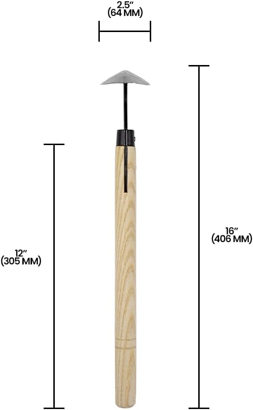 Zenport J6-15 Robo Kama Japanese Hoe, 5.5 Inch Blades, Beige - 12 Pack