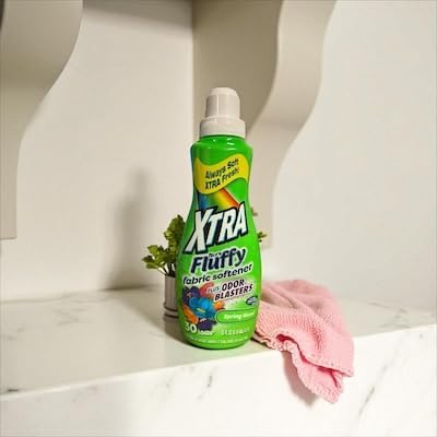 Fabric Softener Plus Odor Blasters, Spring Blast Scent, 25 fl oz, 30 Loads