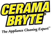 Cerama Bryte High Strength Protective Stainless Steel Appliance Cleaner & Polish Spray with Mineral Oil - 16 oz, Includes Large Microfiber Cloth