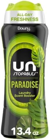 Downy Unstopables In-Wash Laundry Fragrance Booster Beads, Paradise, 379g