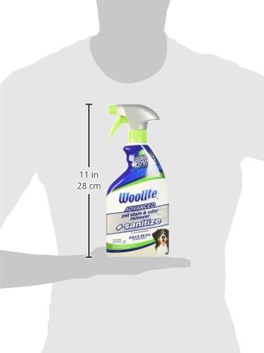 Woolite Advanced Pet Stain & Odor Remover + Sanitize, 11521 (22fl oz)