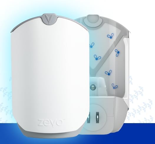 Indoor Flying Insect Trap, Plug-in Bug Catcher with UV Light, 2 Devices and 2 Cartridges