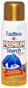Faultless Premium Spray Starch 15 oz Cans (Pack of 3)