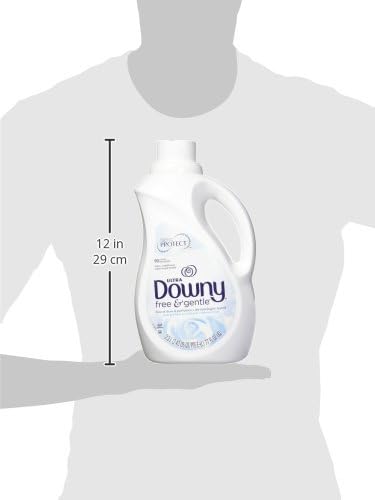 Downy Free & Gentle Liquid Fabric Softener, 77 fl oz, 90 Loads