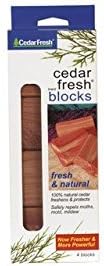 Household Essentials Natural Cedar Scent Odor Eliminator 2.75 in. Wood