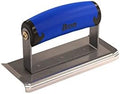 Bon Tool Co. 62-470 Curved End Edger, Stainless, 6" x 2-1/2", 1/4" Radius x 3/8" Lip Handle