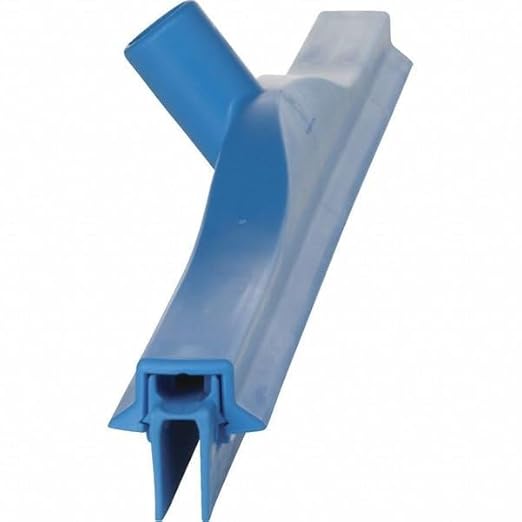 Vikan 77143 Squeegee,Ultra Hygiene,Dbl Blade,24",PP/RB,BL