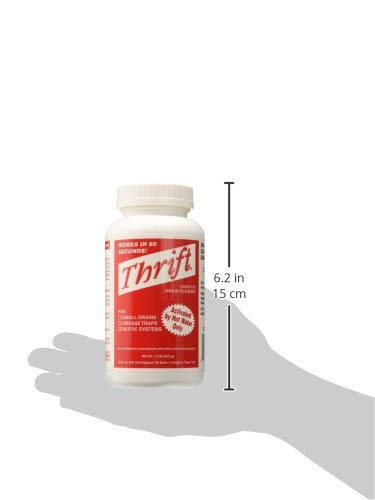 Thrift T-100 Alkaline Based 1-Pound Granular Drain Cleaner (2-(Pack))