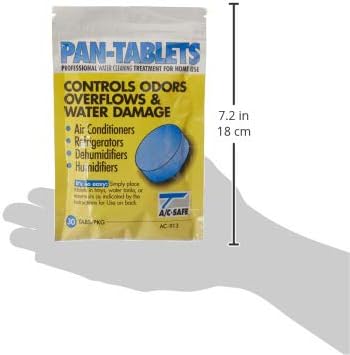 AC Safe Pan Tablets - 30 Count: Cleans scum in Drain Pans and Humidifiers