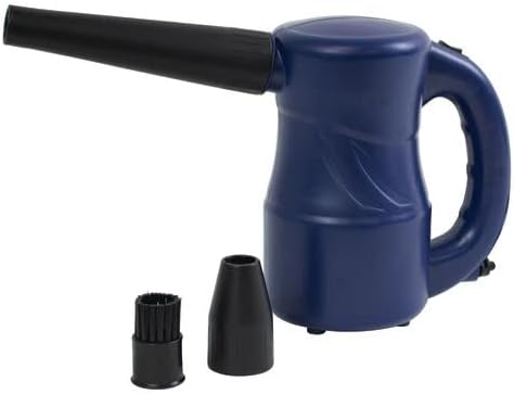 XPOWER A-2S Cyber Duster Electric Air Duster for Dusting, Drying, Inflating, Blowing, Car Detailing, Computer, Leaf Blowing, 90CFM, 2 Nozzles+1 Brush, High Performance Motor, Eco-Friendly, Navy Blue