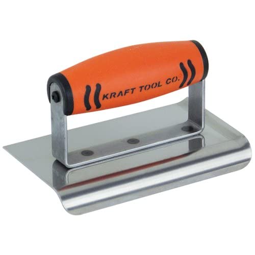 Curved End Edger w/ProFor,8"x4" 1/4"R