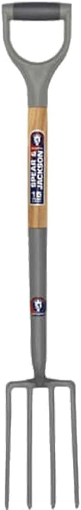 Spear & Jackson 1684NB Neverbend Carbon Steel Border Fork