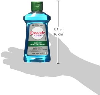 Cascade Dishwasher Rinse Aid, Pack of 2 | 8.45 fl oz | Packaging May Vary