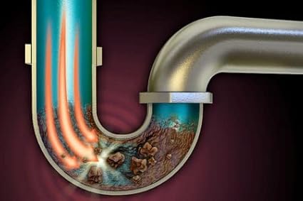 CLOG BUSTER- Heavy Duty Drain Opener & Maintainer. Easily Dissolves Clogs caused by Grease, Fat, Hair & Much More|, (CBQT)