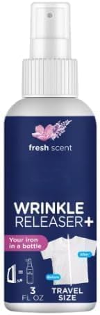 NEW Wrinkle Releaser and Refresher Fabric Spray, Fresh Scent, Travel Size, 3 fl oz (pack of 1)