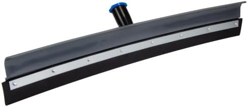 Unger Professional Lock-On 22” Curved AquaDozer, Lightweight Rubber Durable Squeegee for Tile, Smooth Concrete, Basements & Hurricane Clean-Up