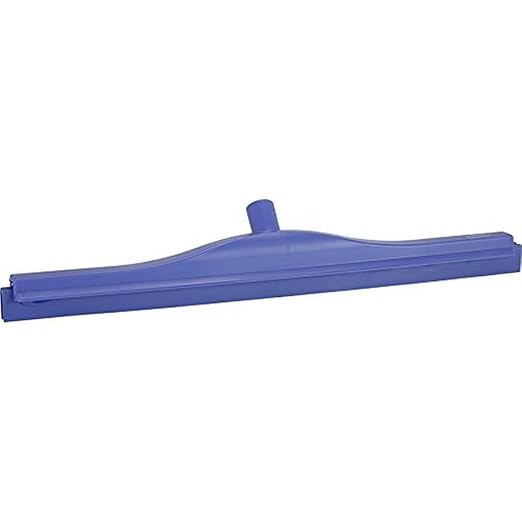 Vikan 77148 Squeegee,Ultra Hygiene,Dbl Blade,24",PP/RB,PU