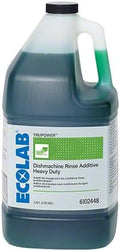 Ecolab TRUPOWER Dishmachine Rinse Additive Heavy Duty, 1 Gallon